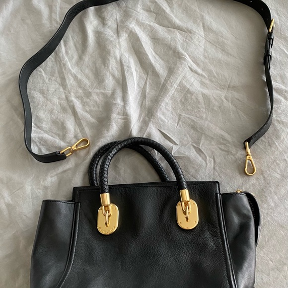 Black Cole Haan purse - Picture 2 of 3